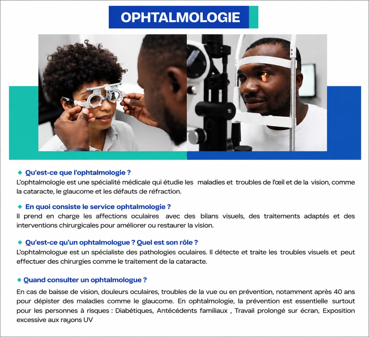 Ophtalmologie